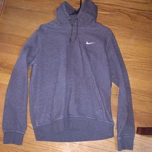 Gray Nike hoodie